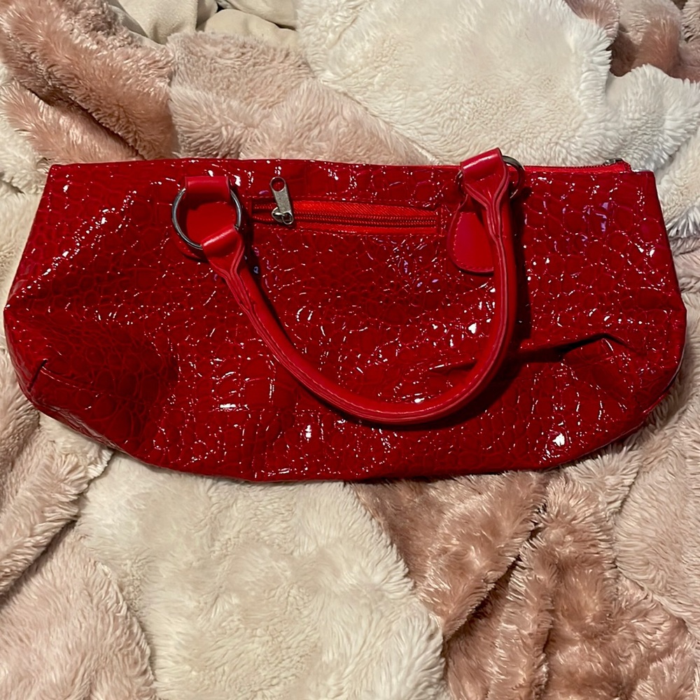 Bright red Hand bag